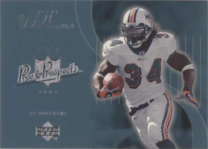 2003 Upper Deck Pros & Prospects Ricky Williams #105 - 1 of 2