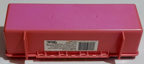 Tara Toy Barbie Accessory Case Pink Plastic Storage Organizer 9" Vintage 1999 - Picture 5 of 15