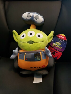 NWT Disney Pixar Toy Story Alien Remix - Wall-E 9.5 in Plush Toy Doll 