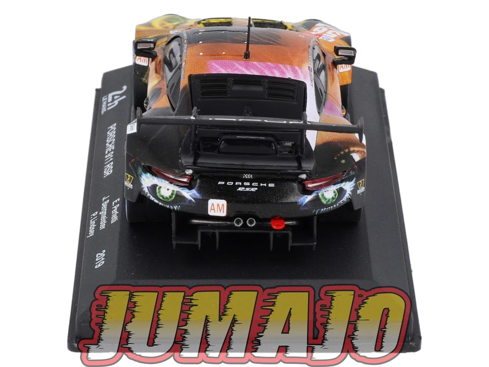 24H259 Voiture 1/43 CENTAURIA 24 Heures Mans : PORSCHE 911 RSR 2019 #56 E.Perfet - Photo 4/4