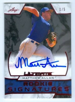 Matthew Allen Card Collection MATTHEW ALLAN