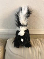 Folkmanis Skunk full body hand puppet Stuffed plush wild animal toy