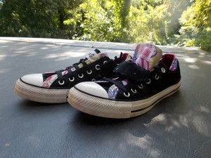 black converse used