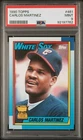 1990 Topps - Carlos Martinez #461 - PSA 9 MINT - Chicago White Sox