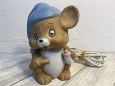 Price Product Mouse Nursery Ceramic Nightlight Child Vintage Works Painted