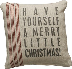 primitive christmas pillows