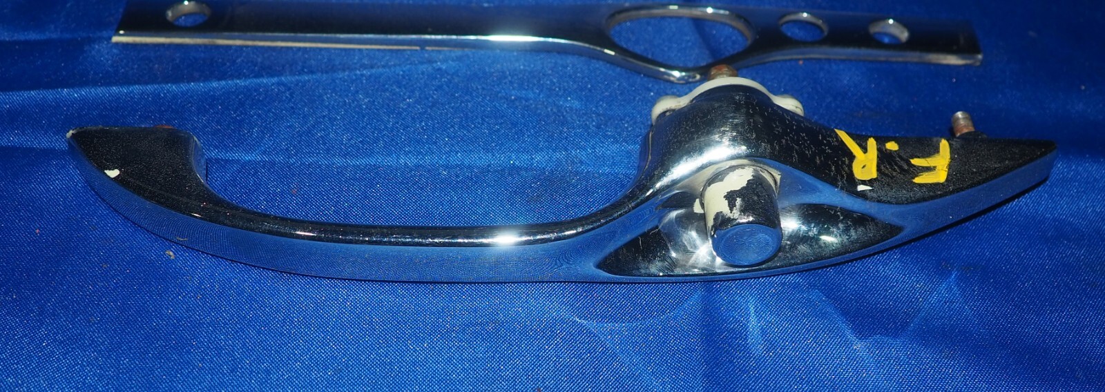 1970-1980 Rolls Royce Silver Shadow Wraith Set of 3 Chrome Door Handles Trim OEM