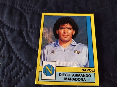 Autocollant Panini 1989-90 – Maradona N°260 Napoli – Édition épuisée, Collector !