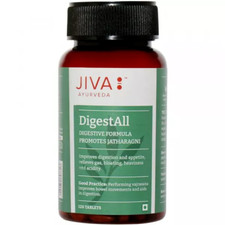 Jiva Ayurveda DigestAll 120 Tablets Digestive Formula Promotes Digestion