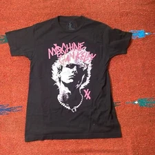 Machine Gun Kelly XX Pink Black Tour Size L Punk Tee