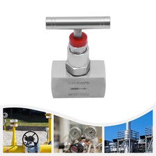 3/4" Needle Valve 6000PSI Stainless Steel Straight Needle Valve Hydraulic Flow