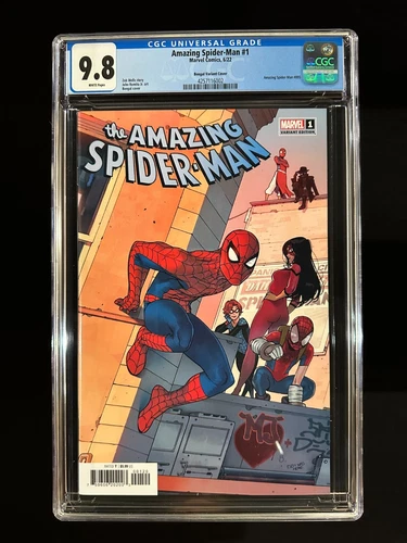 Amazing Spider-Man #1 CGC 9.8 (2022) - Bengal Variant Cover - ASM #895