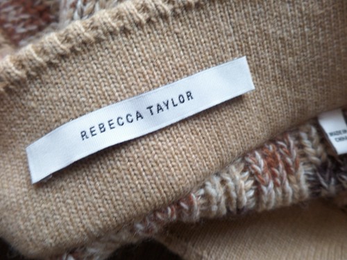 New Latest REBECCA TAYLOR wool cashmere blend crop sweater & mini skirt sz S - Picture 5 of 12