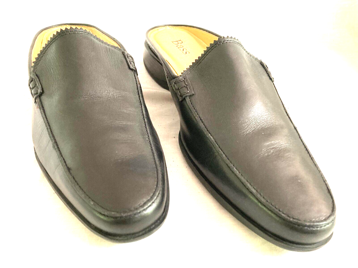 G.H. Bass & Co. Leather Loafers Slip On Dress Shoes‎ Brown Square Toe 10.5M GH Bass & Co. Weejuns Loafers Men 10 M Brown Braided Leather  main image 2