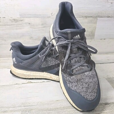 Adidas Crossknit Boost Men's Size 10.5 US Gray Q44862 Lace Up Athletic Shoes