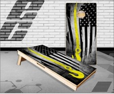 Tow Hook Flag Cornhole Boards Bean Bag Toss Game