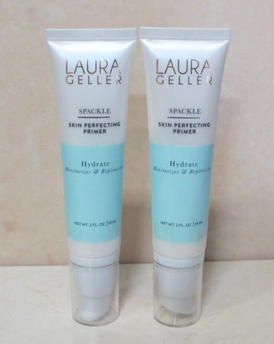 LAURA GELLER SPACKLE SKIN PERFECTING PRIMER 2 OZ LOT OF 2