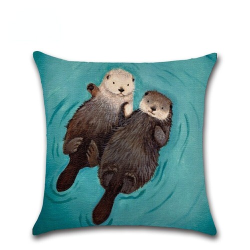 New cartoon Valentine's Day animal elephant pillowcase cushion cover - Picture 6 of 13