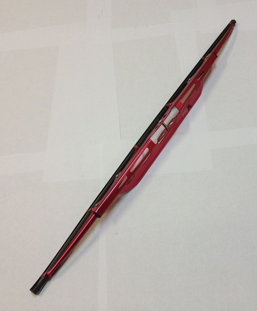 JDM EURO TYPE R RED HIGH PERFORMANCE TITANIUM ALLOY WING WIPER BLADE eBay