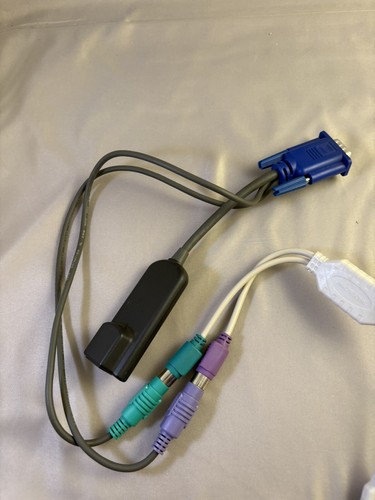 Avocent AVRIQ-PS2 520-306-507 PS2 KVM Server Interface Cable Adapter Module - Picture 2 of 6