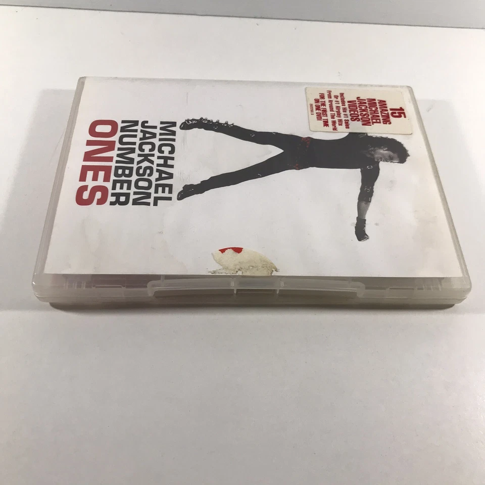 Michael Jackson Number Ones DVD Region 4 PAL Music Videos - Image 4 of 4