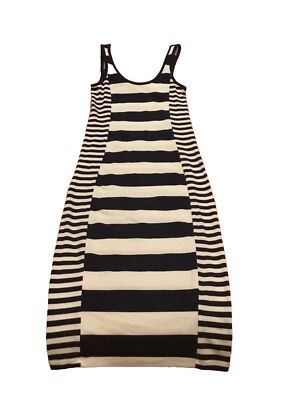 french connection Figure Fit Cotton Tank Dress, Navy/ Stripe. Sz 0 | eBay