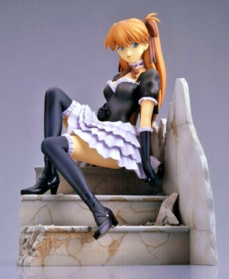 Evangelion Asuka Goth loli ver RE 1/7 Figure KOTOBUKIYA Anime NEW