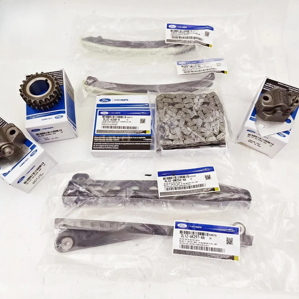 Timing Chain Kit Fits Ford F-150 5.4L Triton 3V V8 2004-2010 5L3Z-6268-A OEM - Image 2 of 4