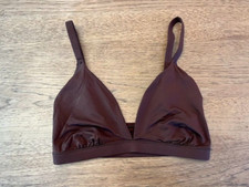 PINK Victoria's Secret Ganache SMALL DD Base Stretch Triangle Bralette Bra VS