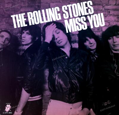 The Rolling Stones - Miss You - Red vinyl Vinyl (VG+/VG) .