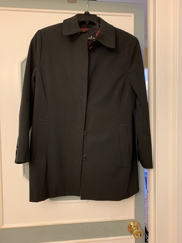 Womens Black London Fog Manhattan 
