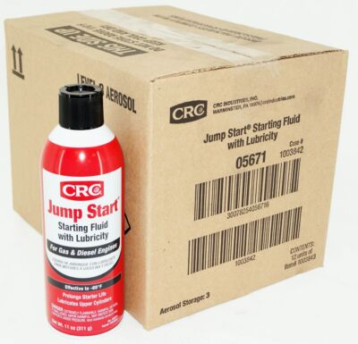 #ad 12 Pack CRC 05671 Jump Start Starting Fluid with Lubricity 11 Wt Oz $61.35
