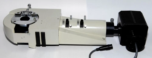 Mitutoyo FS110 Vertical Illuminator Reflected Transmitted Bright Dark/Field, DIC