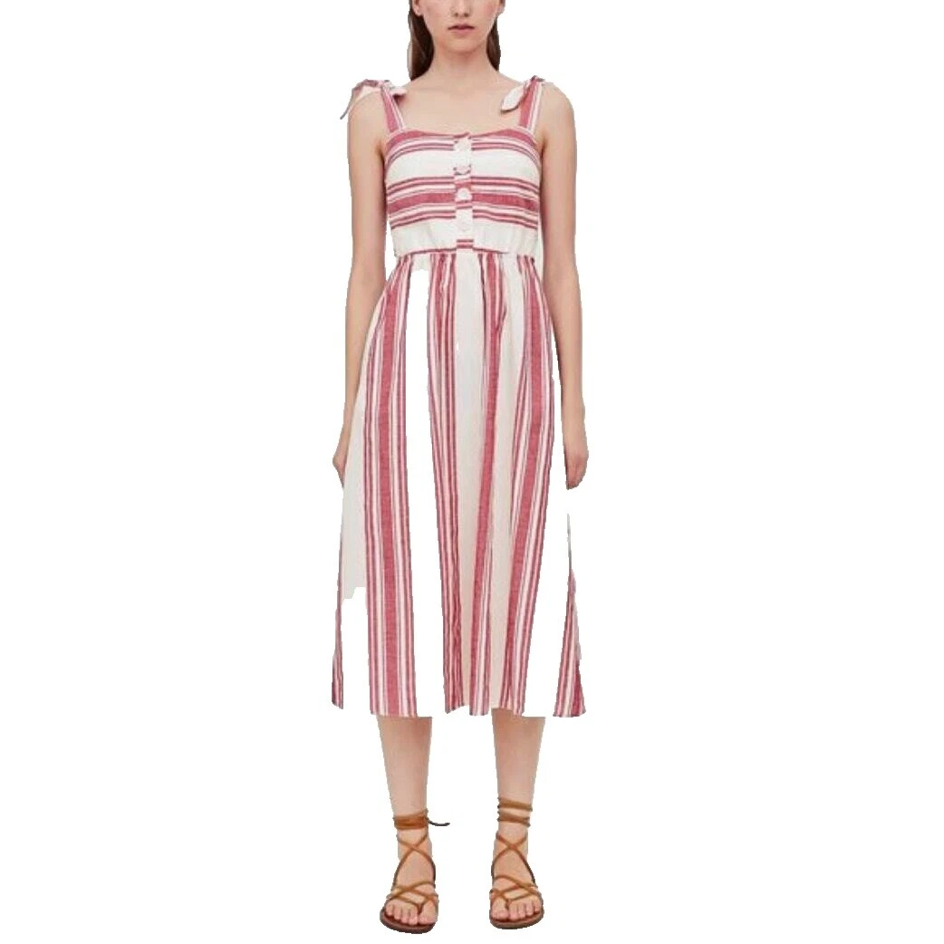 Vestidos de rayas de poliéster Zara para Mujeres