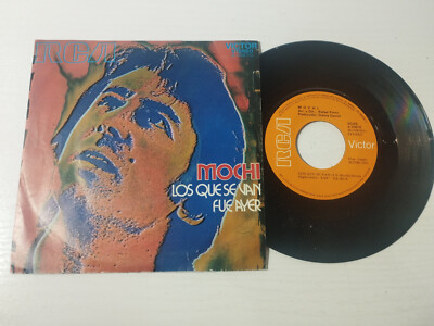J.E. Mochi Los Que Se Van Fue Ayer 1971 3-10670 RCA - Single Vinilo 7'' VG/VG