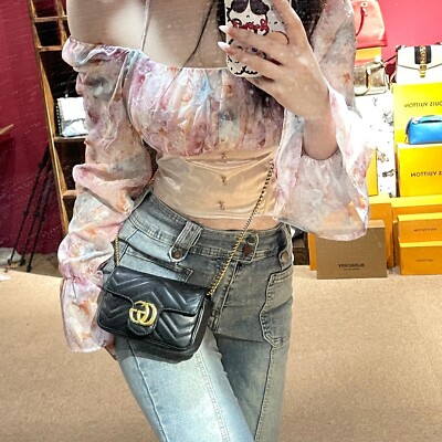 gucci off the shoulder top