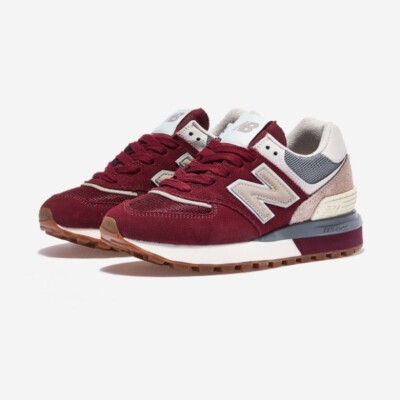 New Balance 574 Legacy Burgundy Unisex 4-12Size U574LGRR