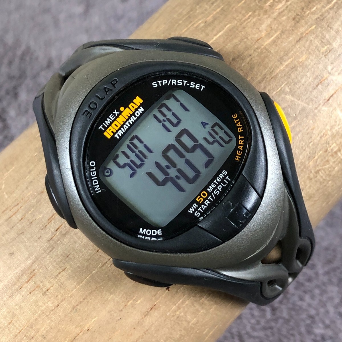 Timex Ironman Triathlon Men T5C401 Sport WR50M 40mm Quartz Digital Watch  3/4