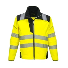 Portwest T402 Men's Hi Vis Waterproof Safety Jacket Windproof Reflective ANSI