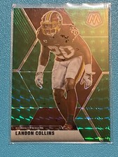 🏈 2020 Panini Mosaic Football Green Mosaic Parallel #199 Landon COLLINS 🏈