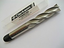 3/8 9.53mm COBALT LONG SERIES END MILL HSSCo8 EUROPA TOOL CLARKSON 5082020240 22