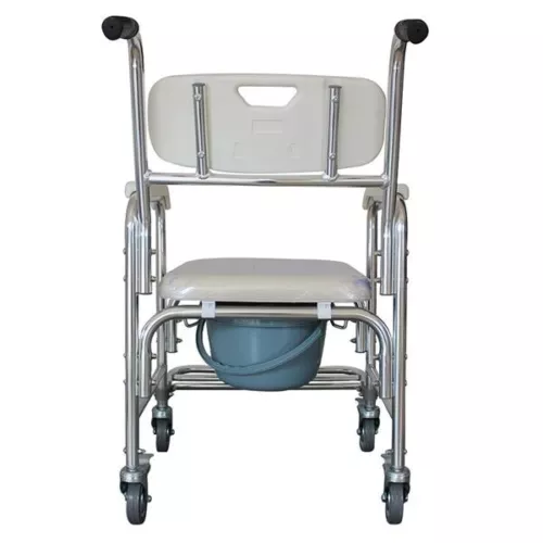 Multifunction Heavy Duty Memory Foam Cushion Commode Chair Adult Bathroom Seat - Picture 7 of 11