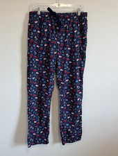 Vineyard Vines Candy Cane Christmas Holiday 100 Cotton Pajama Pants Size M