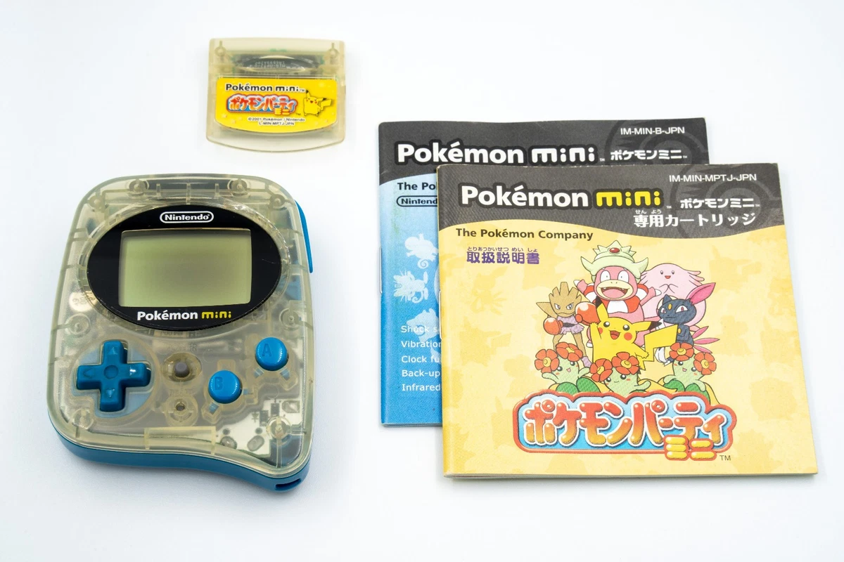 Nintendo Pokémon mini ゲームソフト付き Preços baixos em Pokémon Mini em Consoles de videogame | eBay
