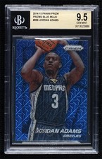 2014-15 Panini Prizm Blue Mojo Prizm Jordan Adams #269 BGS 9.5 GEM MINT 3c7