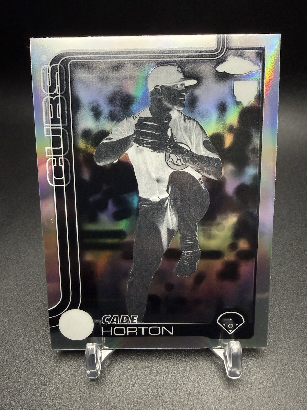 2025 Topps Chrome Update Cade Horton Rookie Negative Refractor SP #USC63