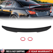 For 2004-2010 Bmw 5-series E60 Psm Style Gloss Black Rear Trunk Spoiler Wing