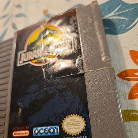 Jurassic Park NES 1993 Cartridge Only Tested Working - Ocean Software