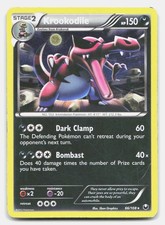 Krookodile 66/108 Holo Rare Dark Explorers Pokemon HP