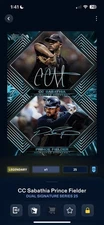 Topps Bunt 25 Digital - Legendary CC Sabathia/Prince Fielder Dual Auto Cc25